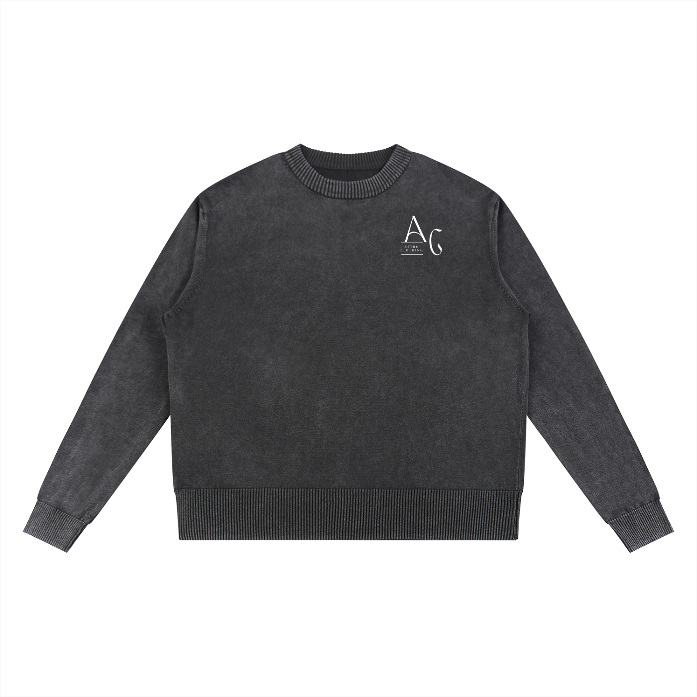 Men’s Mineral Wash Oversized Sweater