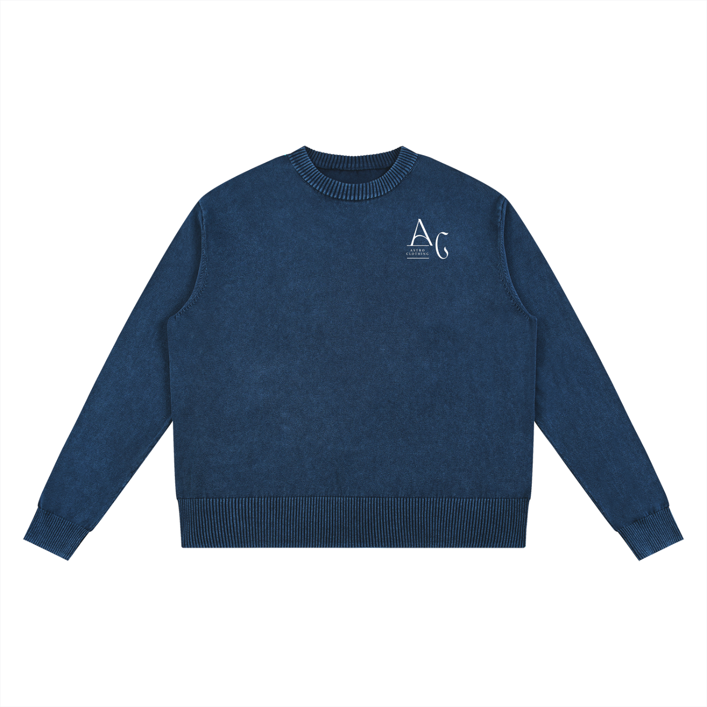 Men’s Mineral Wash Oversized Sweater