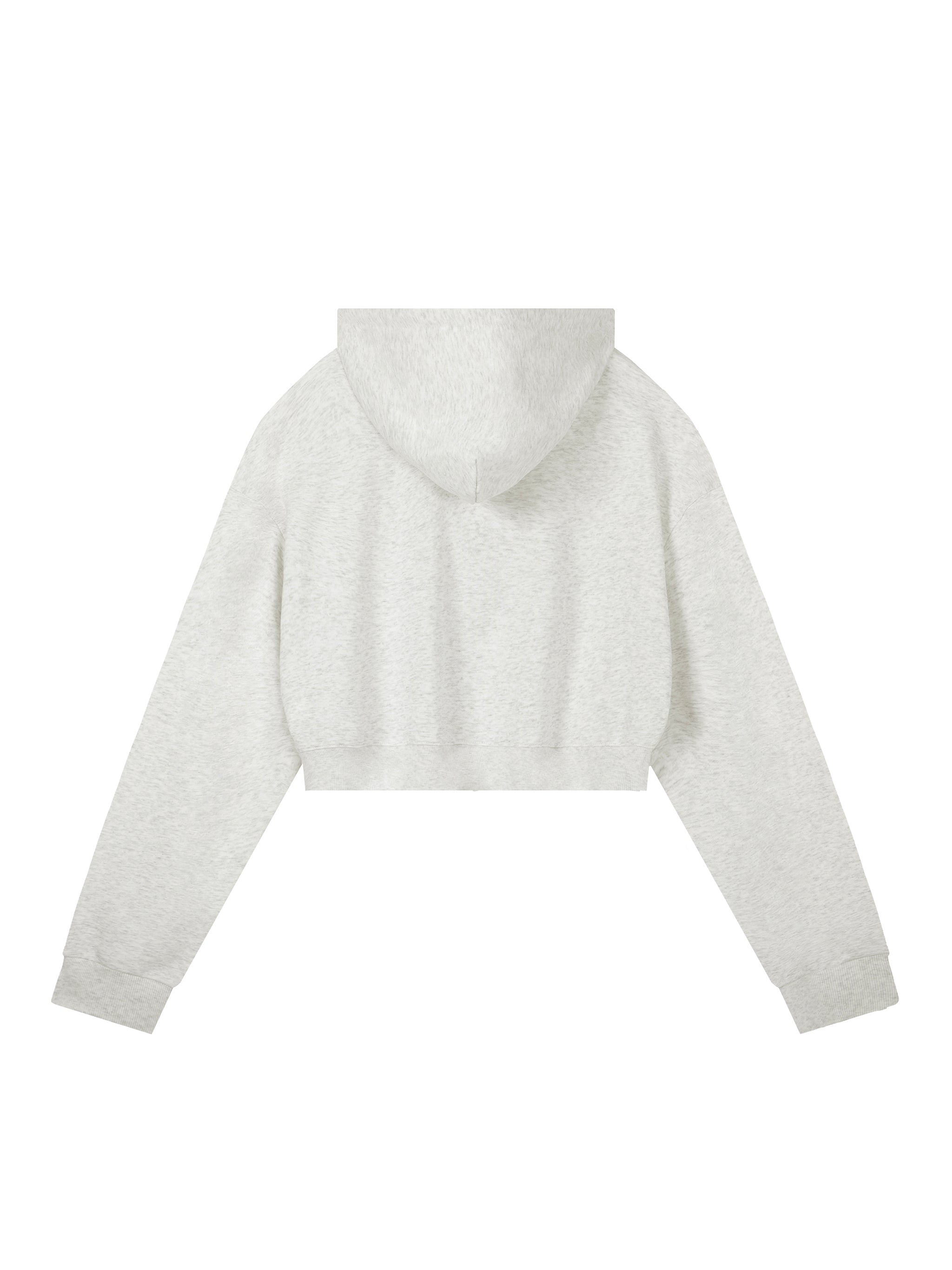 Women’s Essential Cropped Zip-Up Hoodie