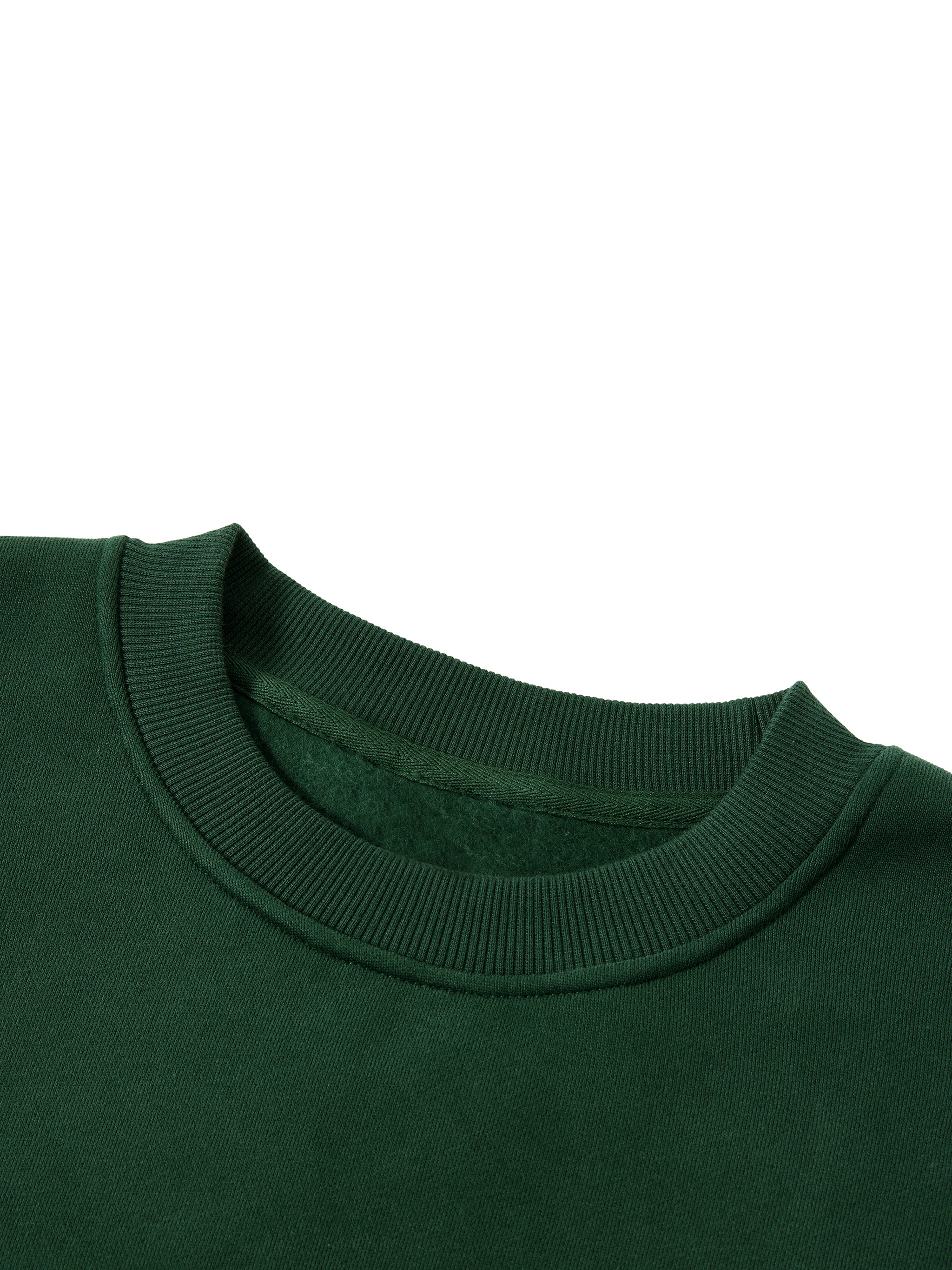 Unisex shamrock limited edition Boxy Fleece Crewneck Sweatshirt